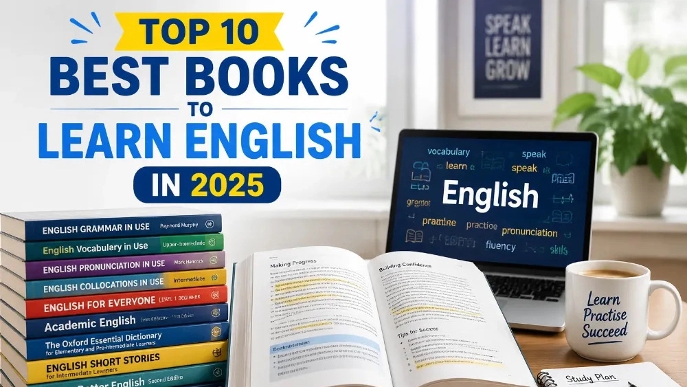 Top 10 Best Books to Learn English in 2025
